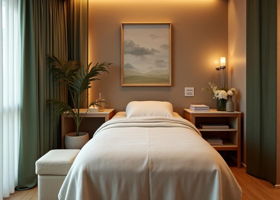 The London Touch massage studio interior