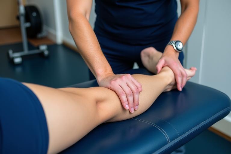 Professional sports massage for athletic recovery